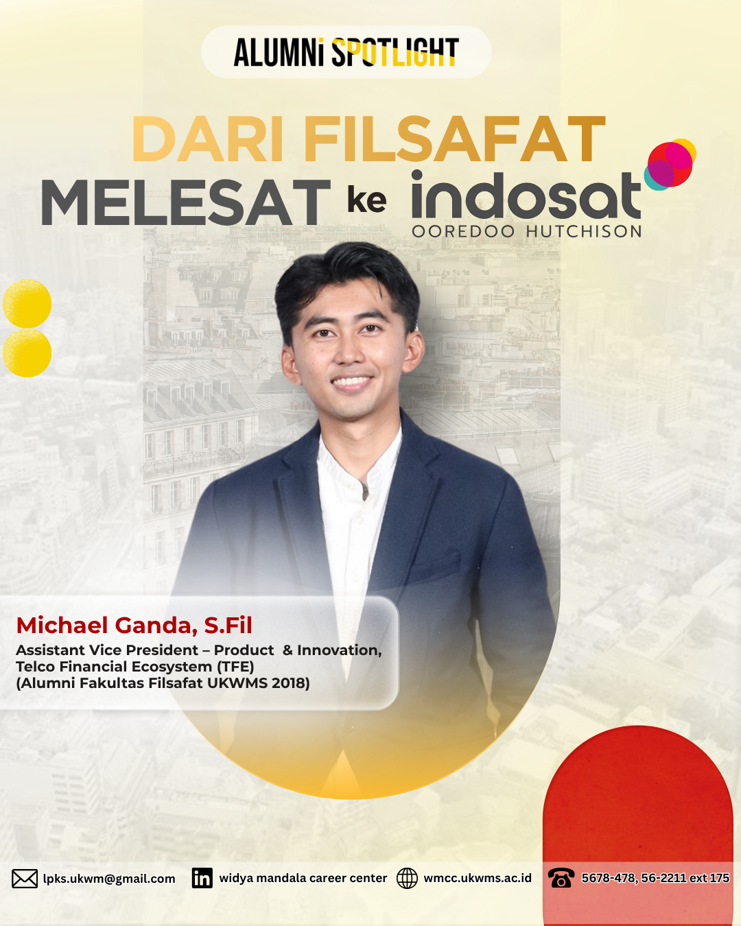 Alumni Spotlight Fakultas Filsafat